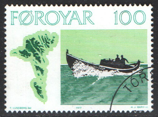 Faroe Islands Scott 24 Used - Click Image to Close